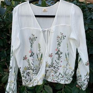 O’Neill Women’s Top Floral Print Long Sleeve XL